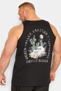 BadRhino Big & Tall 2 PACK Navy Blue & White 'Death Valley' Vests -Urban Fitwear Sales f3463564 4e8d 43 207953 B