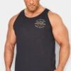 BadRhino Big & Tall Grey Manhattan Vest Top