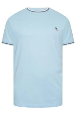PENGUIN MUNSINGWEAR Big & Tall Light Blue Ringer T-Shirt -Urban Fitwear Sales fb7f5fae 8405 46 207382 X